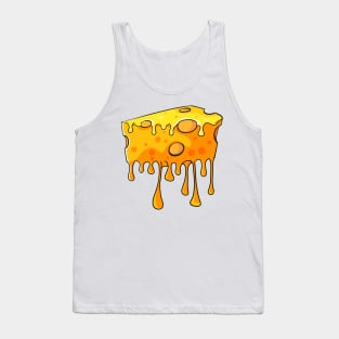 melting chese graphic sublimation Tank Top